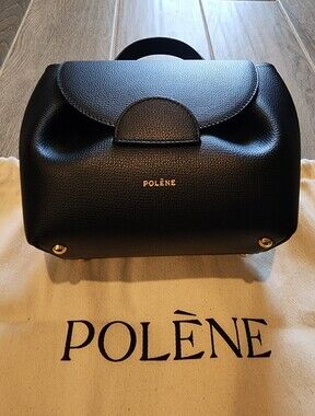 Polene Numéro Un Nano in Edition Textured Black
